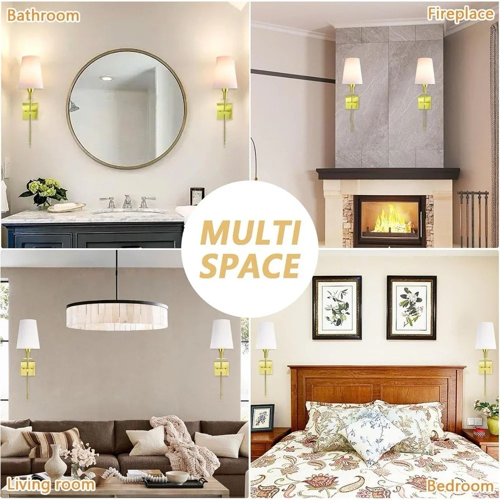 Tootoo Star Wireless Lamps,‎ Rechargeable Lightbulb, No Wires, Gold Plated, Nice